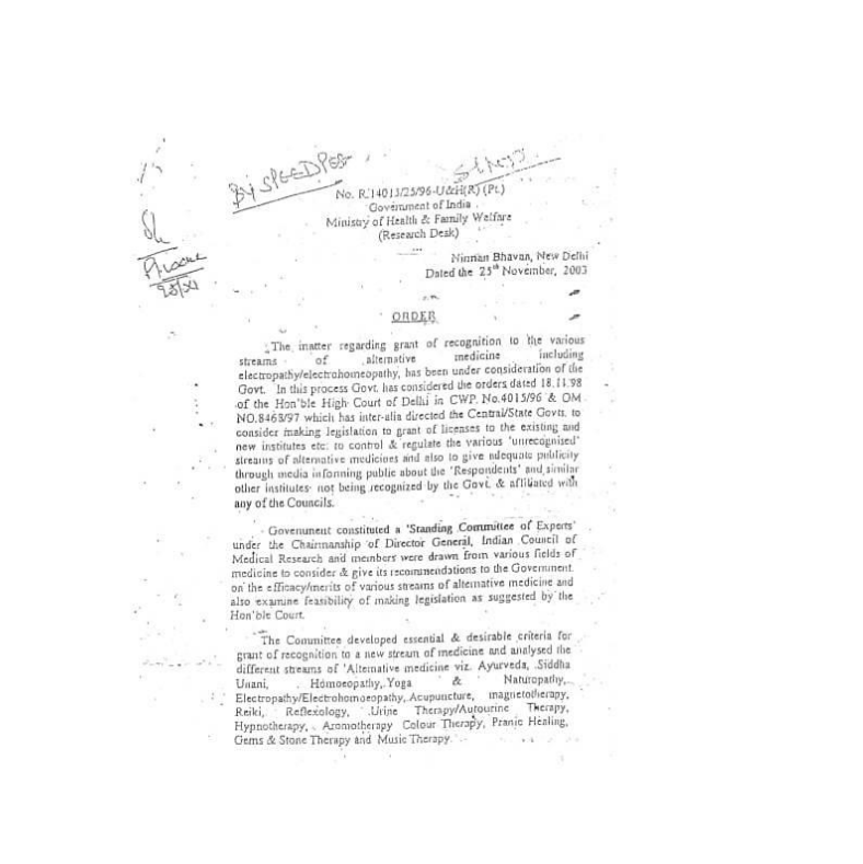 Spiritual Healer Certificate Preview